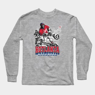 Hotlanta Big Stick Baseball Long Sleeve T-Shirt